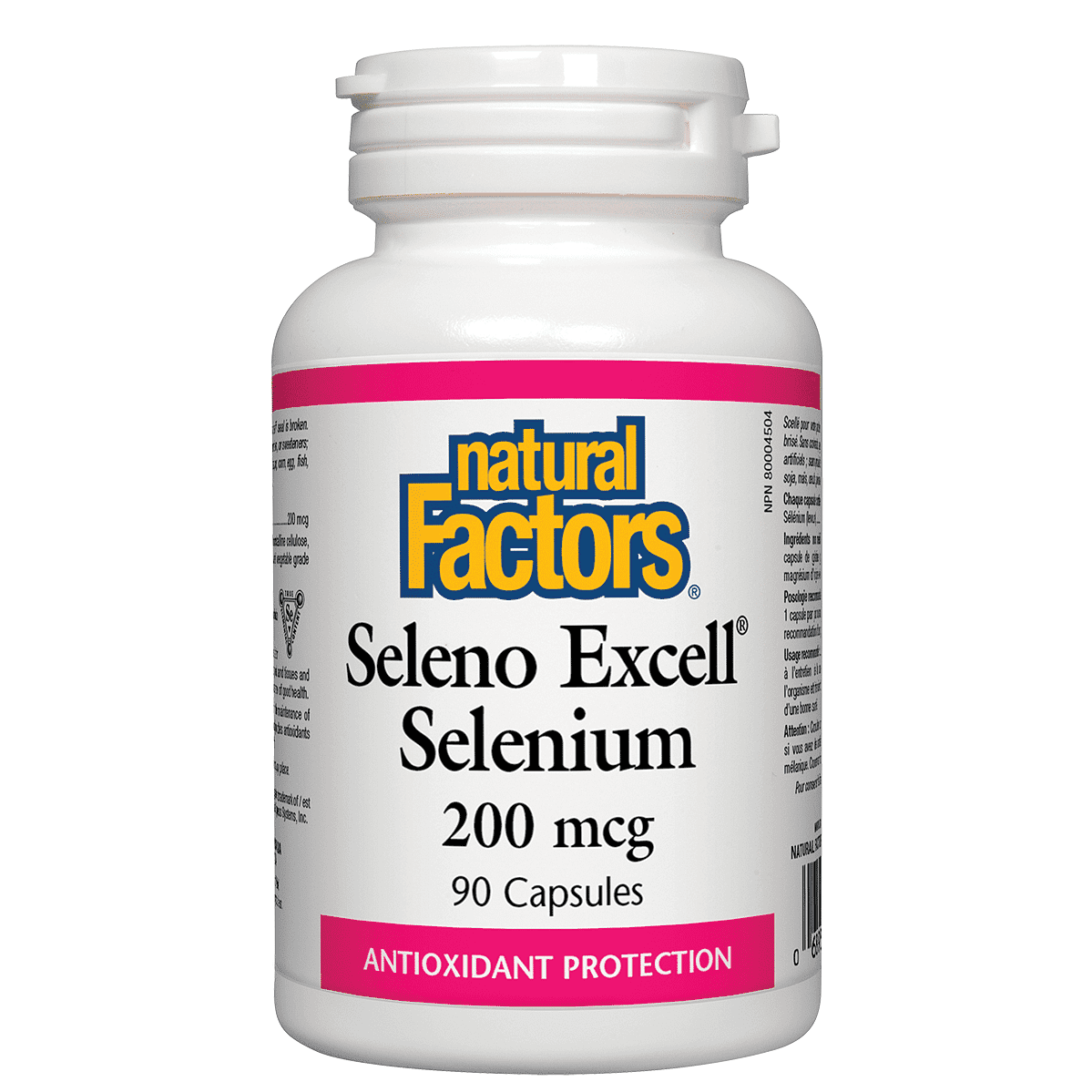 Natural Factors Seleno ExcellÃ‚Â® Selenium 200 mcg 90 Capsules