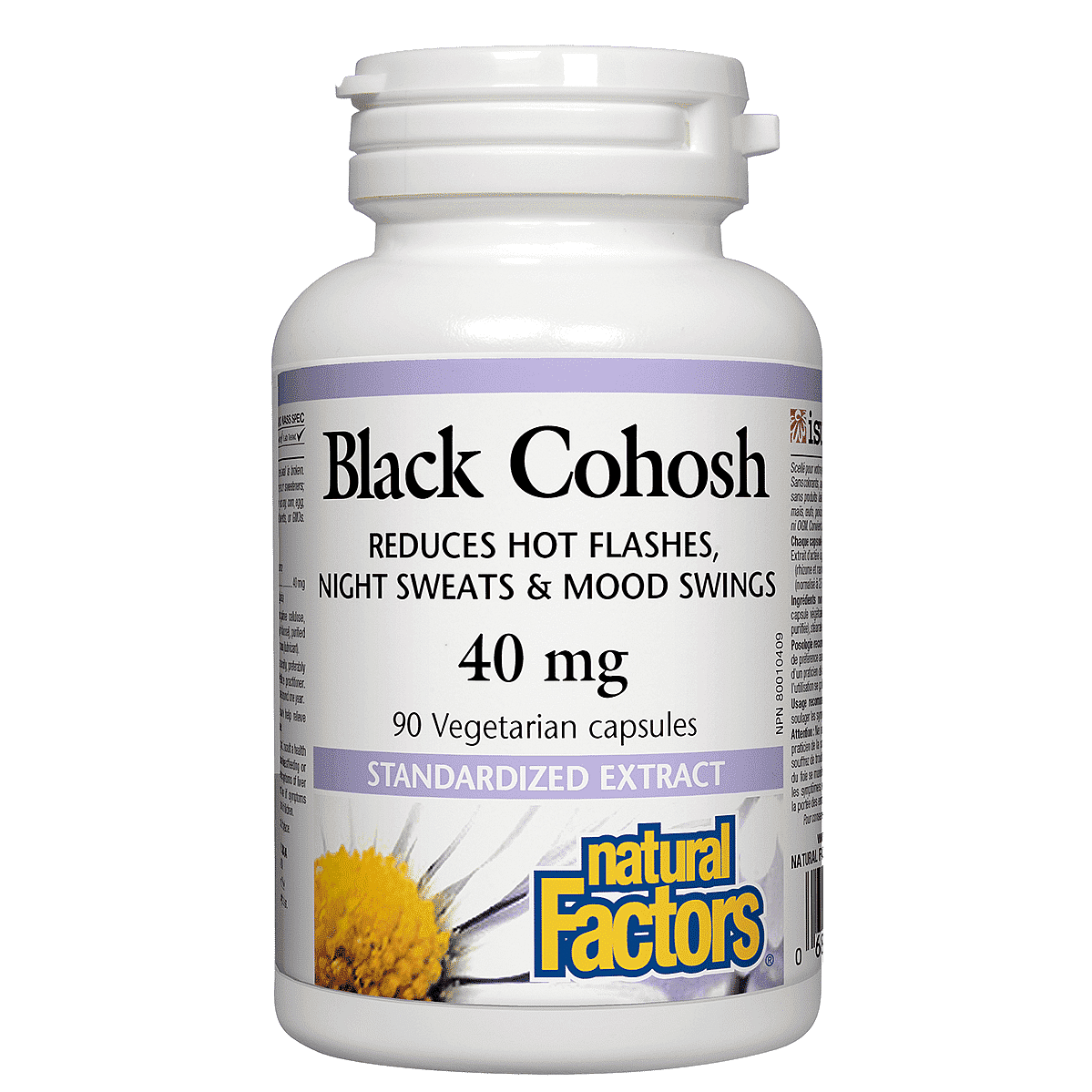 Natural Factors Black Cohosh Extract 40mg 90 Capsules