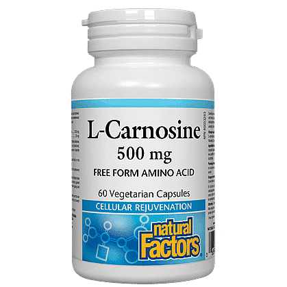 Natural Factors L-Carnosine 500mg 60 Capsules