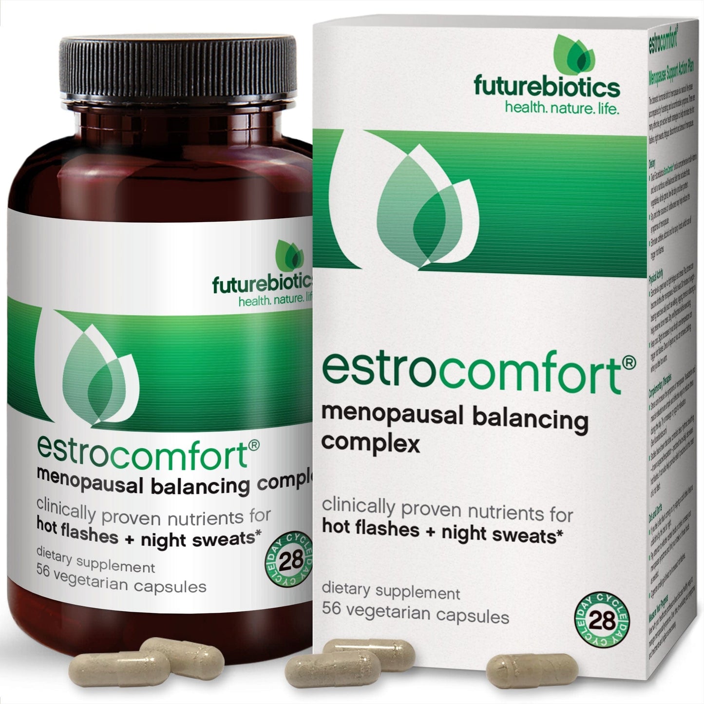 Futurebiotics EstroComfort Menopausal Balancing Complex, 56 Capsules