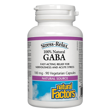 Natural Factors Stress-Relax GABA 250 mg