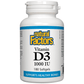 Natural Factors Vitamin D3 1000 IU, 180 Softgels