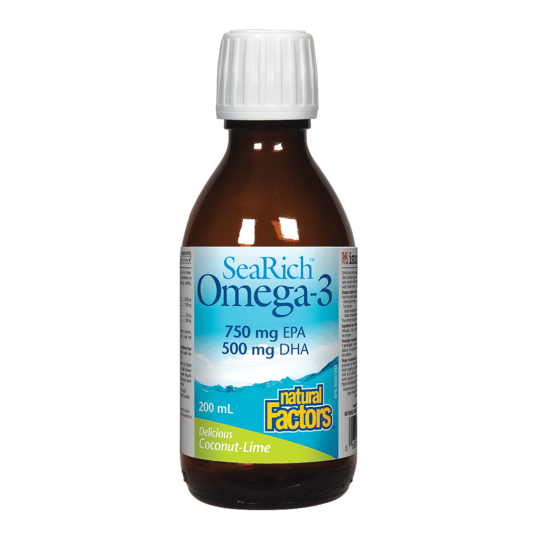 Natural Factors SeaRich Omega-3 Coconut-Lime