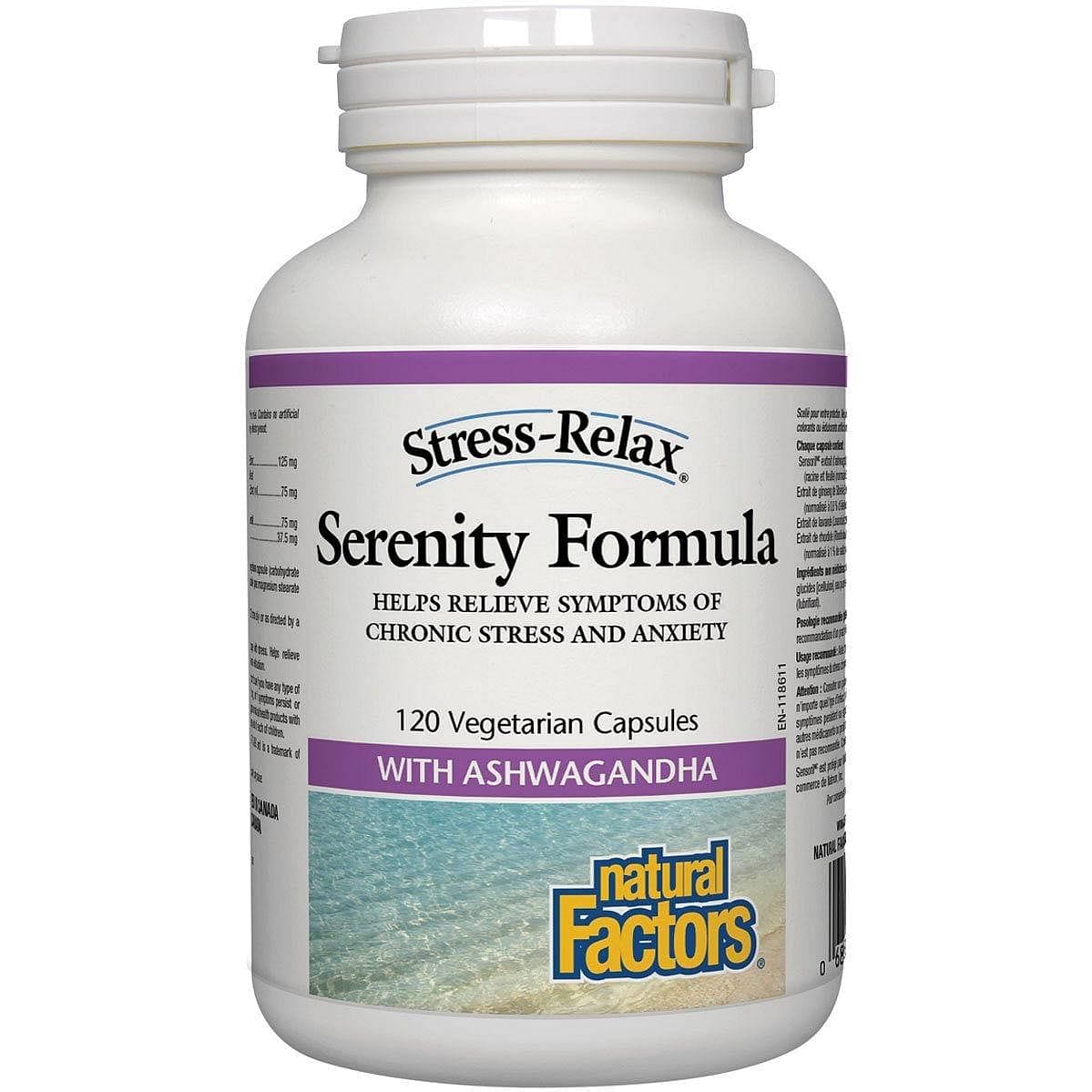 Natural Factors Stress-Relax Serenity Formula, 120 Capsules