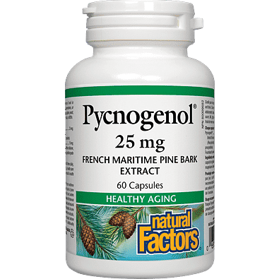 Natural Factors Pycnogenol 25 mg