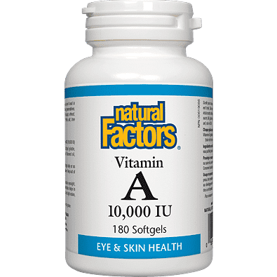 Natural Factors Vitamin A 10,000 IU