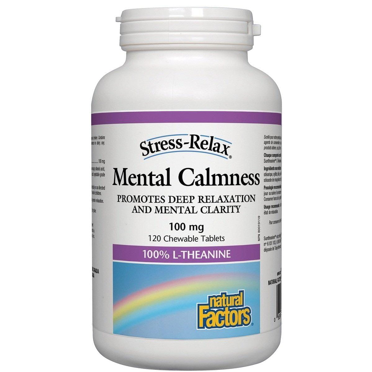 Natural Factors Mental Calmness 100 mg 120 Capsules