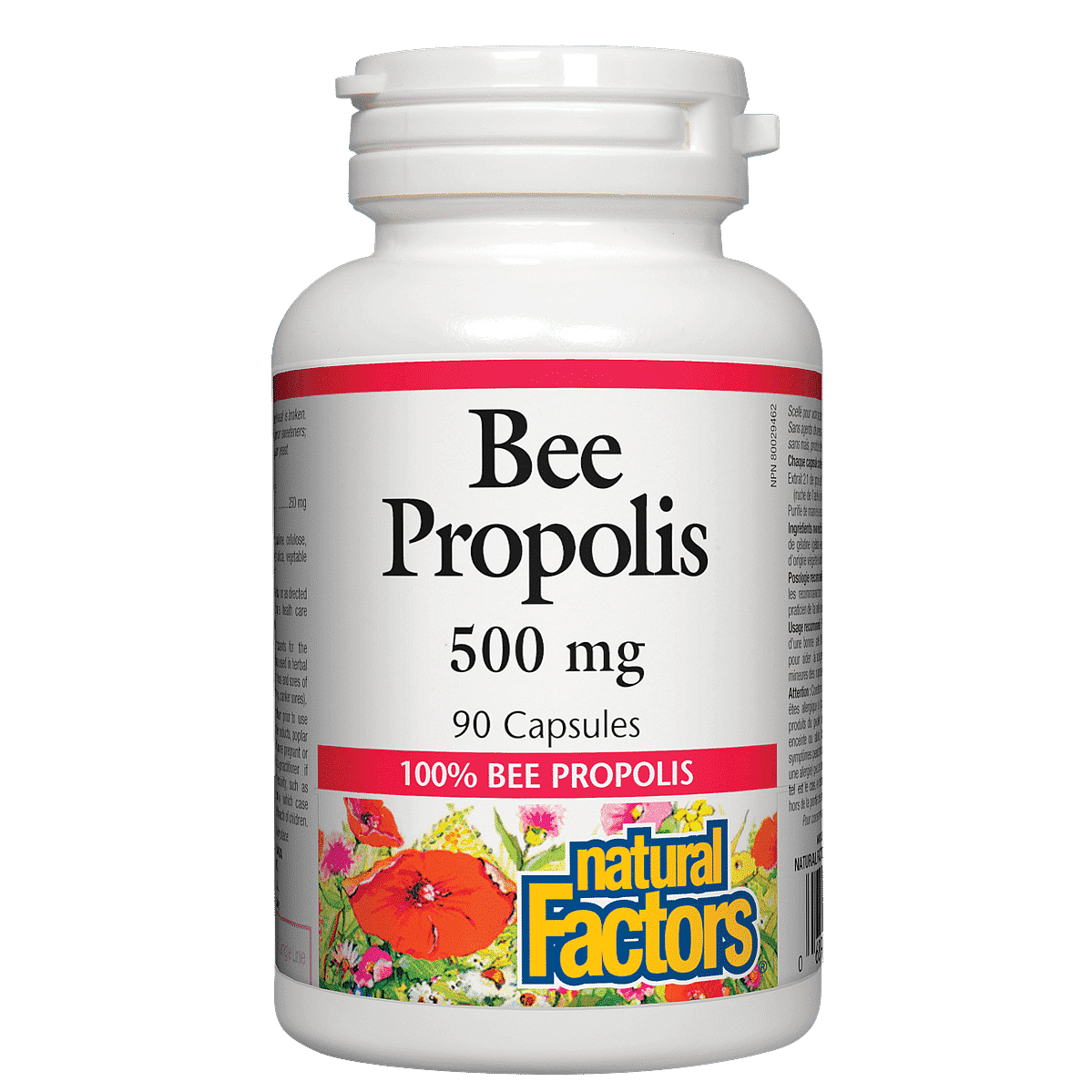Natural Factors Bee Propolis 500 mg 90 Capsules