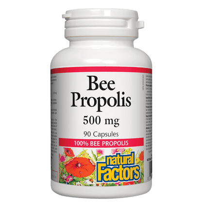 Natural Factors Bee Propolis 500 mg 90 Capsules