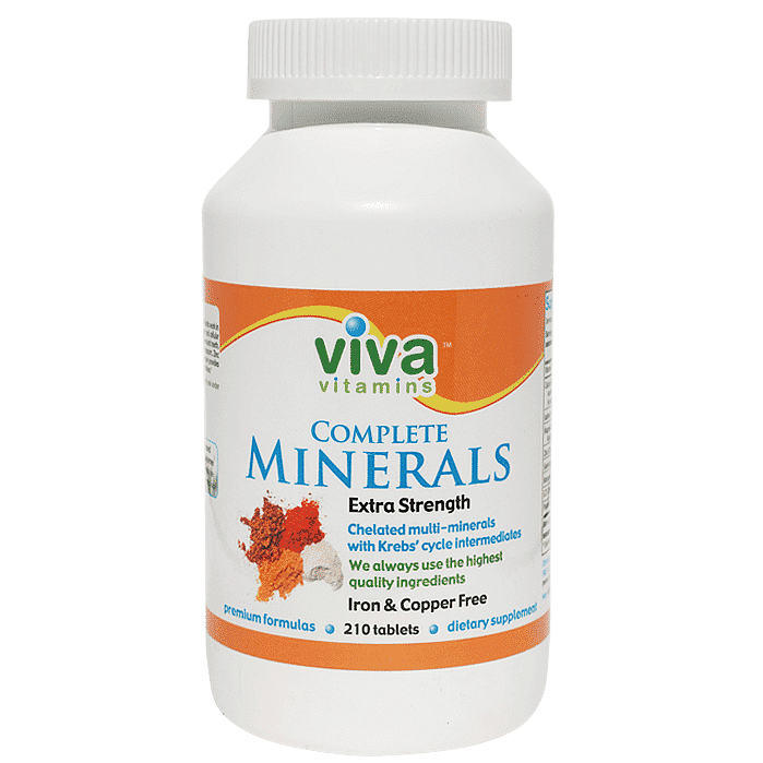 Complete Minerals Extra Strength - Iron and Copper Free
