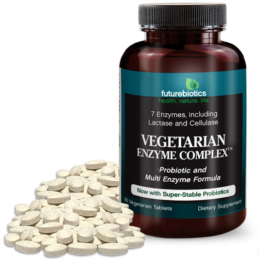 Futurebiotics Vegetarian Enzyme Complex, 90 Tablets