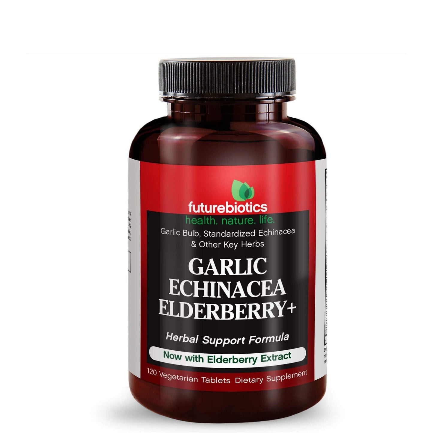 Futurebiotics Garlic Echinacea Elderberry, Immune Support, 120 Tablets