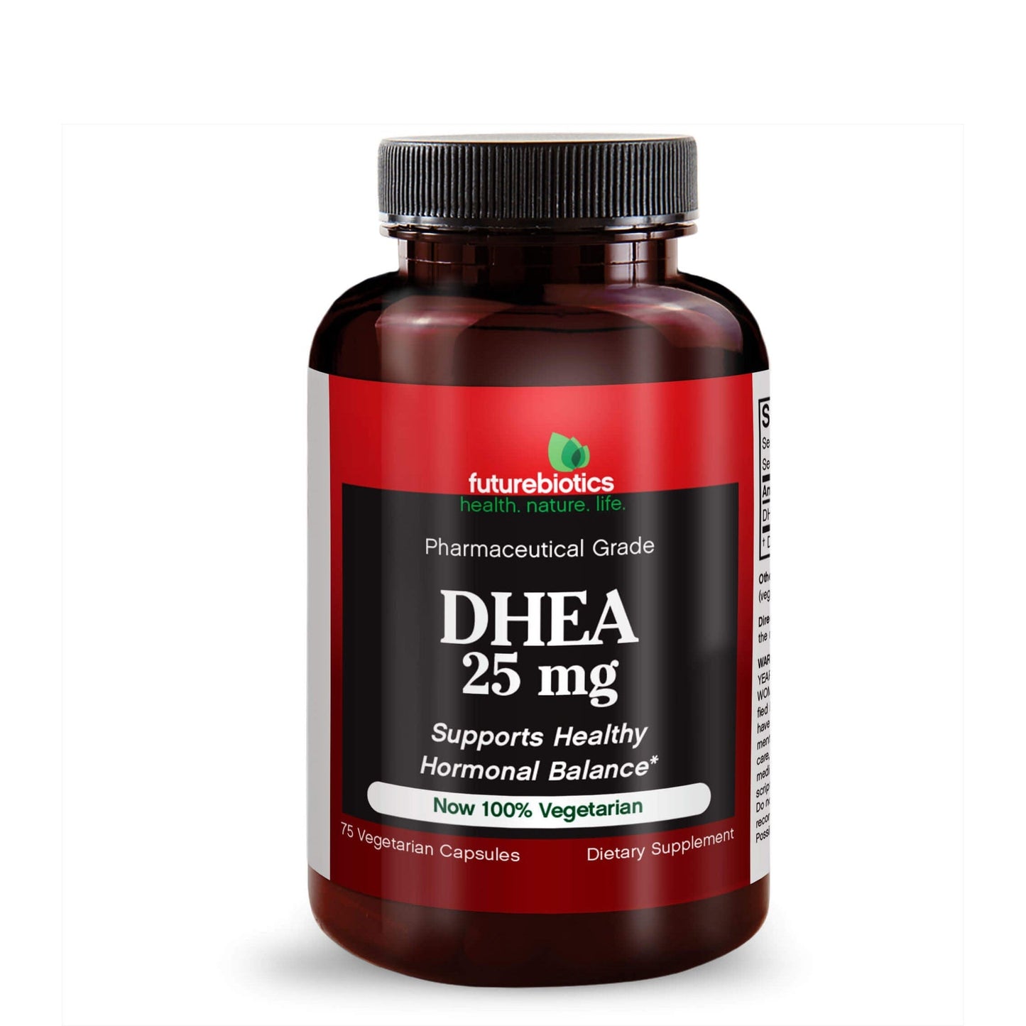 Futurebiotics DHEA Supplements 25 mg, 75 Capsules