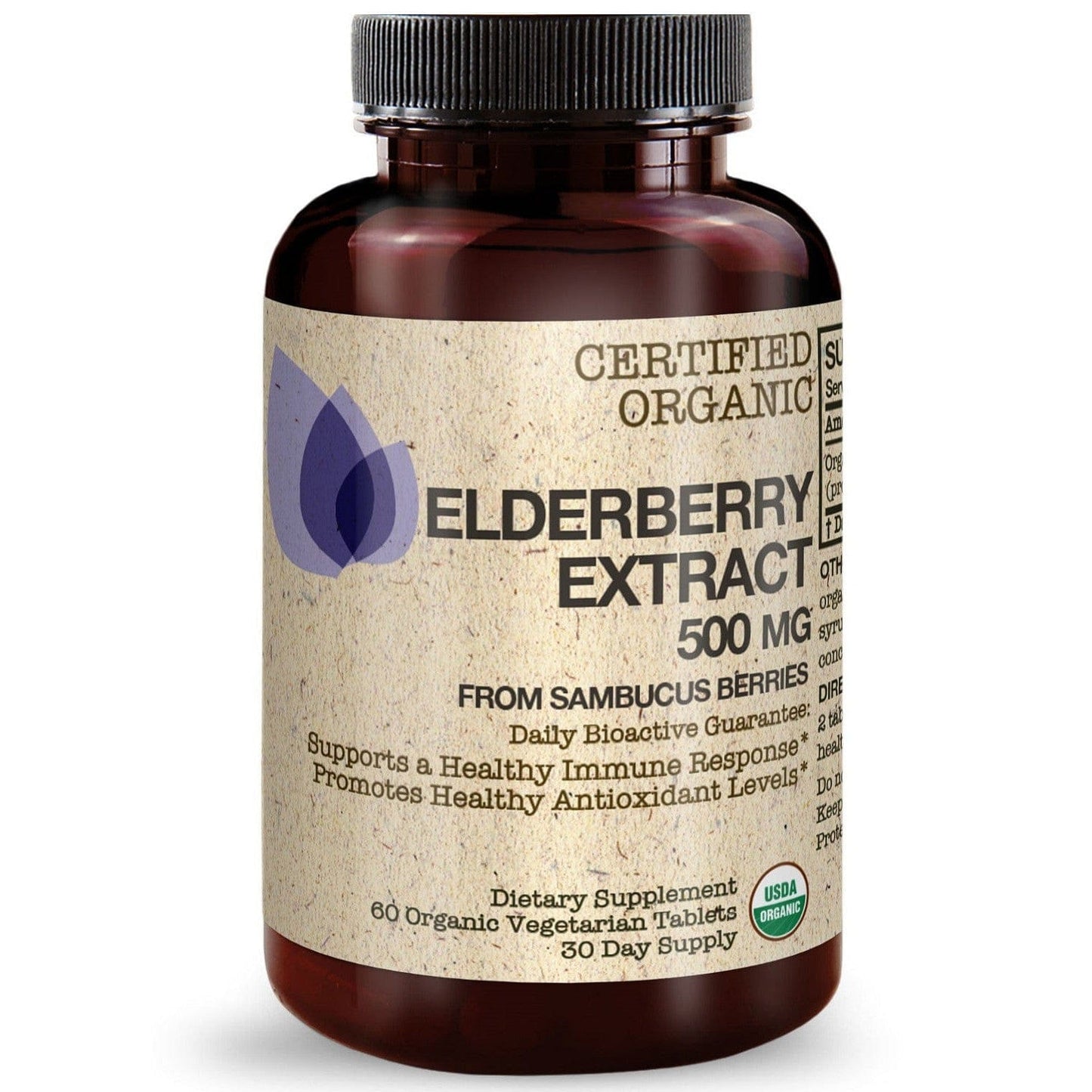 Futurebiotics Elderberry Extract 500mg, 60 Tablets