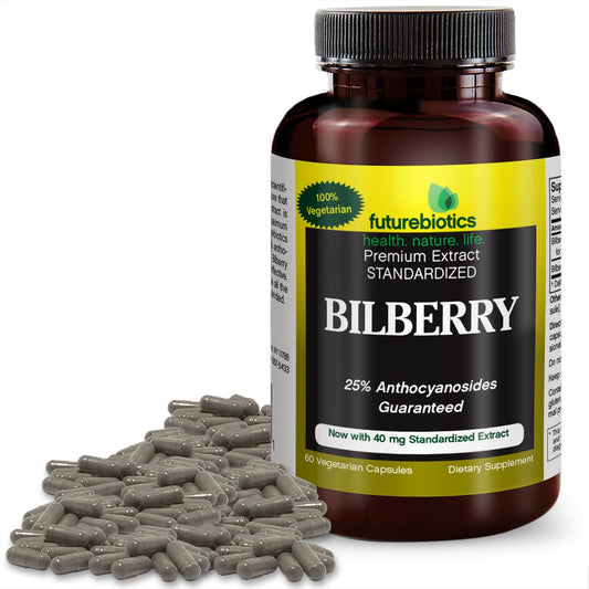 Futurebiotics Bilberry Complex, 60 Capsules