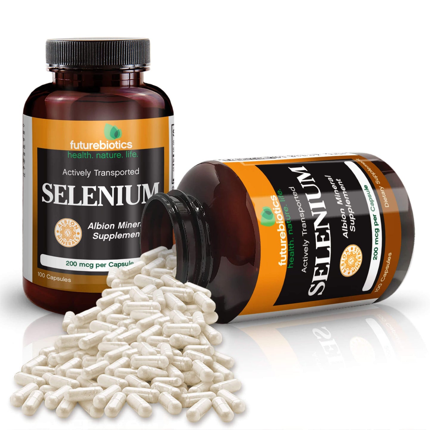 Futurebiotics Selenium, 200 mcg, Healthy Immune Support, 100 Capsules