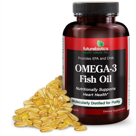 Futurebiotics Omega-3 Fish Oil, 100 Softgels