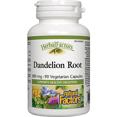 Natural Factors Dandelion Root Extract 90 Capsules