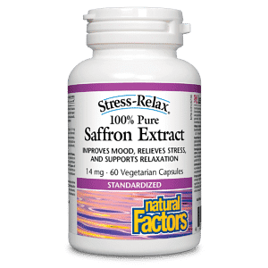 Natural Factors 100% Pure Saffron Extract 14 mg